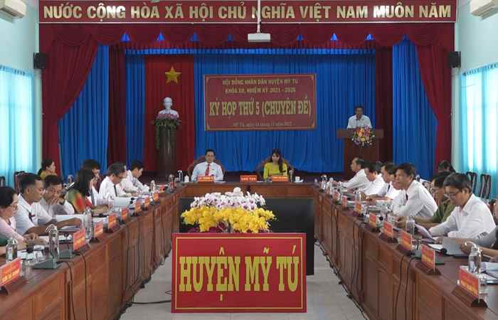 HĐND huyện Mỹ Tú thông qua Nghị quyết Quy hoạch sử dụng đất đến năm 2030
